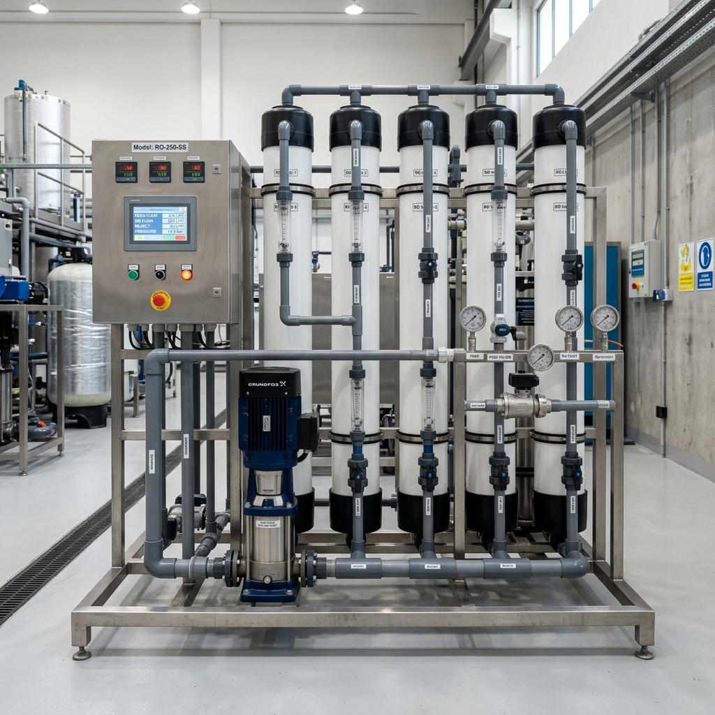 Vinayaga Industrial RO Water Treatment Plant